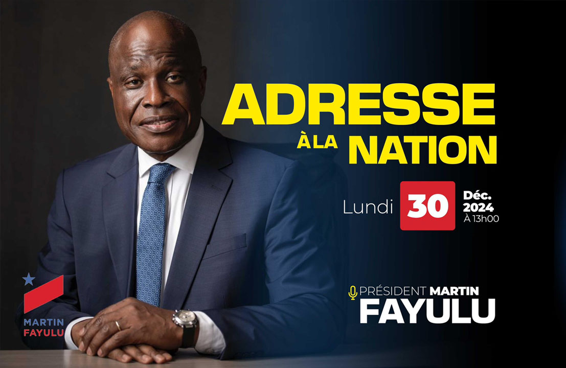 ADRESSE A LA NATION 30 DÉCEMBRE 2024