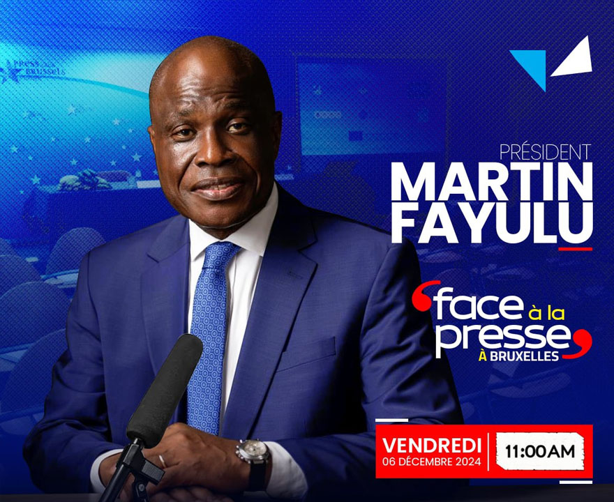 CONFÉRENCE DE PRESSE DU PRÉSIDENT MARTIN FAYULU DU 06_12_2024